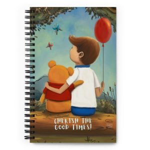 Cherish The Good Times - Spiral Notebook