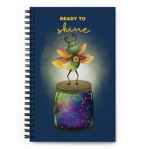 Ready to Shine! - Spiral Notebook