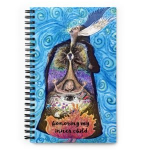 Inner Child World - Spiral Notebook